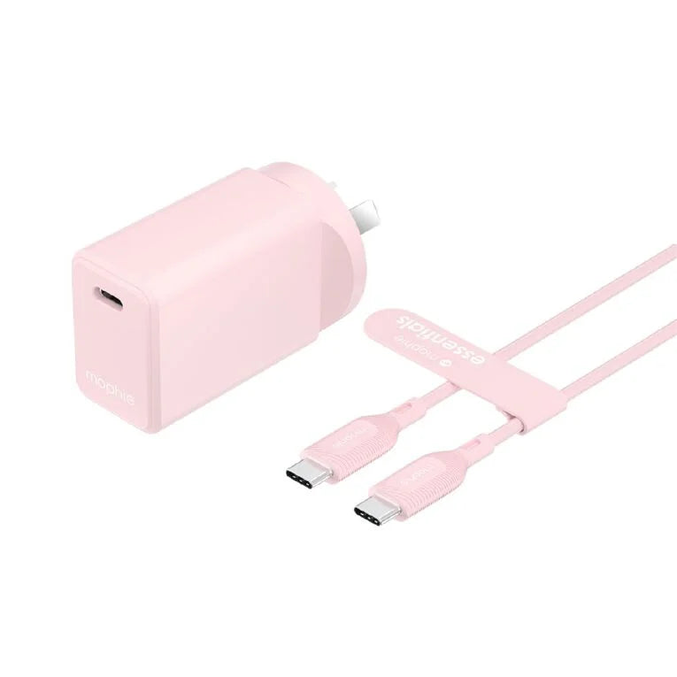 Mophie Essential 30W USB-C Charger Bundle