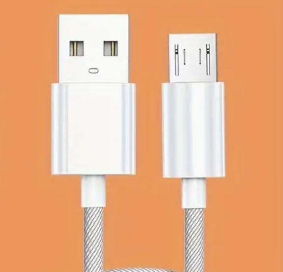 Micro USB to USB braided cable