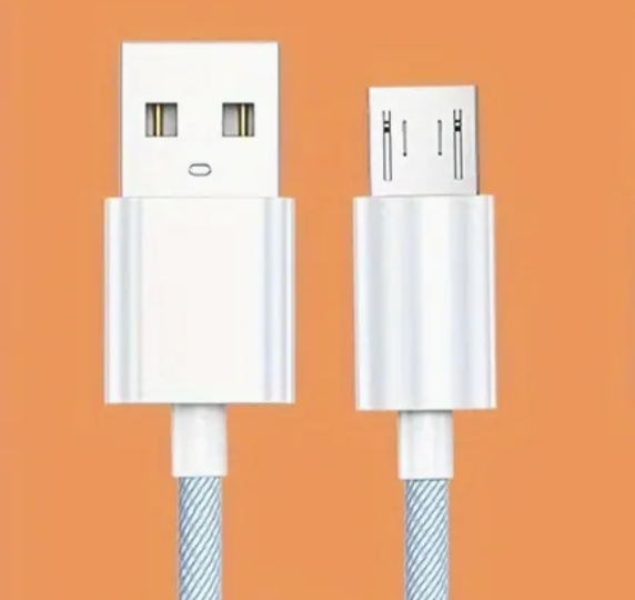 Micro USB to USB braided cable